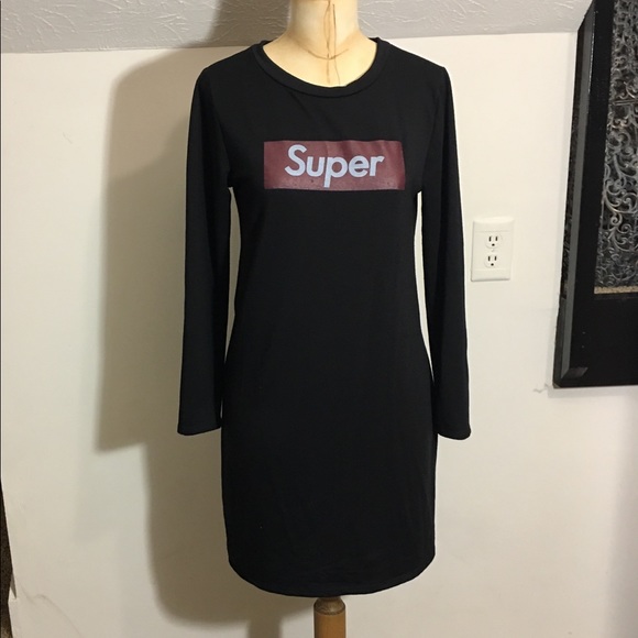 Tops - Super Long Sleeve T-Shirt / Dress
